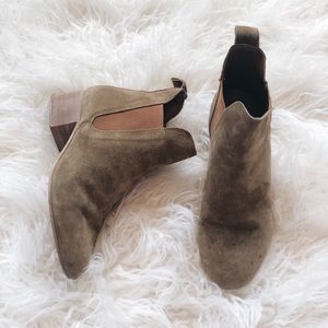 Taupe Topshop Ankle Boots